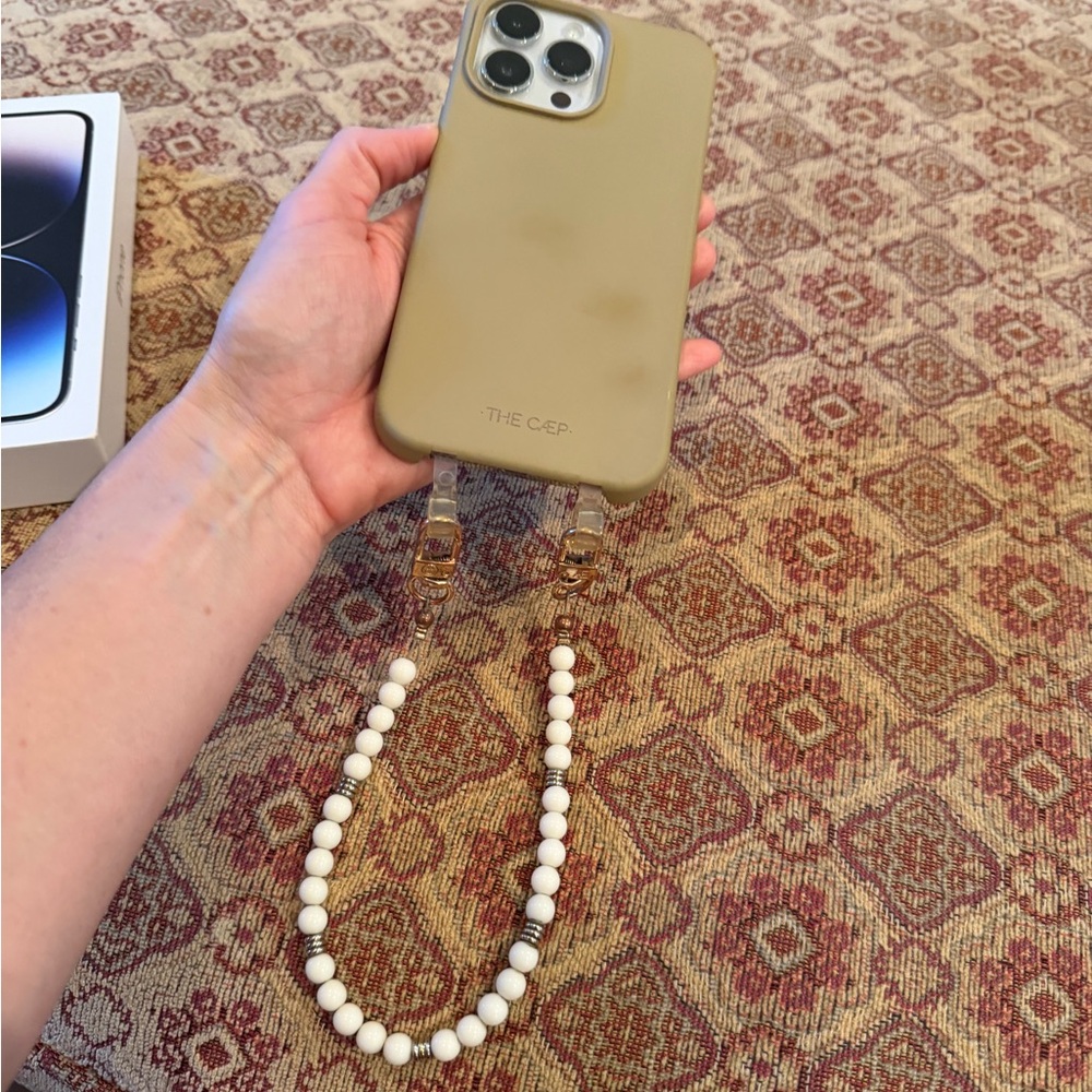The CAEP Phone Case with Beaded Strap